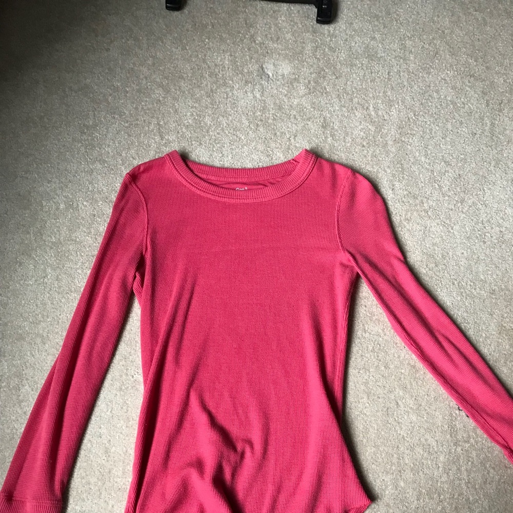 Long-sleeved Gap Henley.
